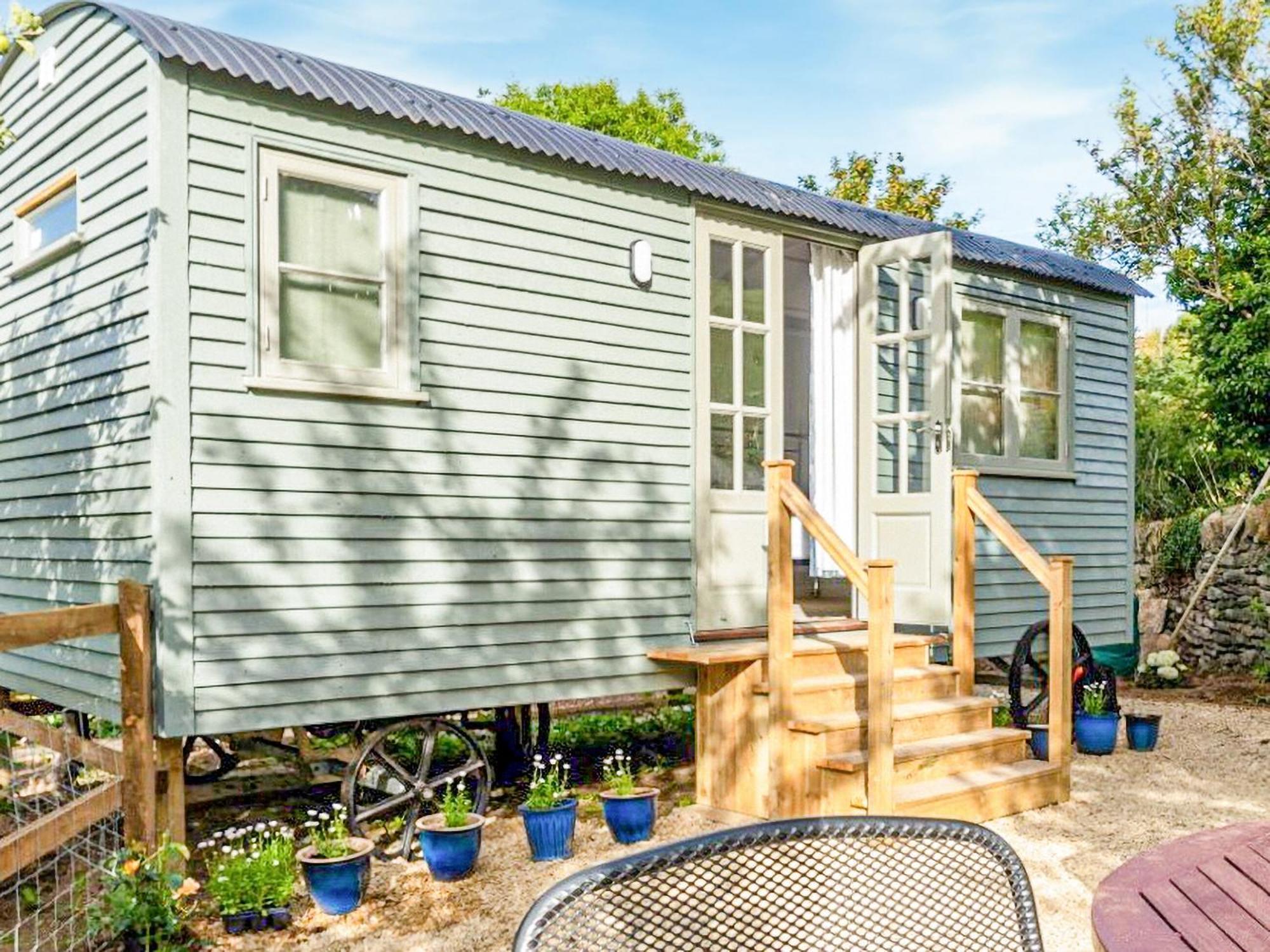 Fig Tree Shepherds Hut Bridport Buitenkant foto